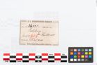Etikett zu Bronzebrillenfibel (NHMW-PRAE-026515)